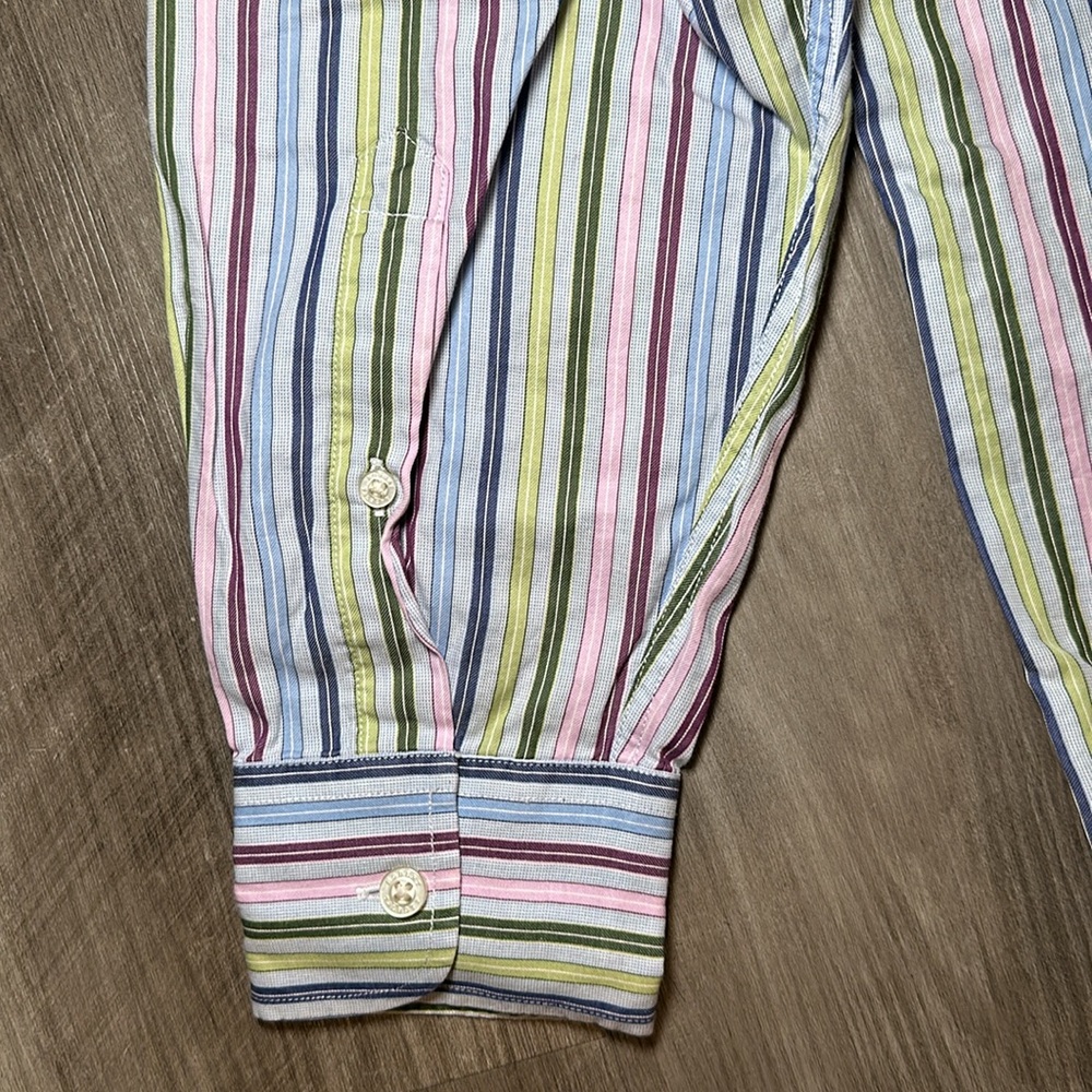 Robert Talbott Caramel Long Sleeve Button Down - … - image 4